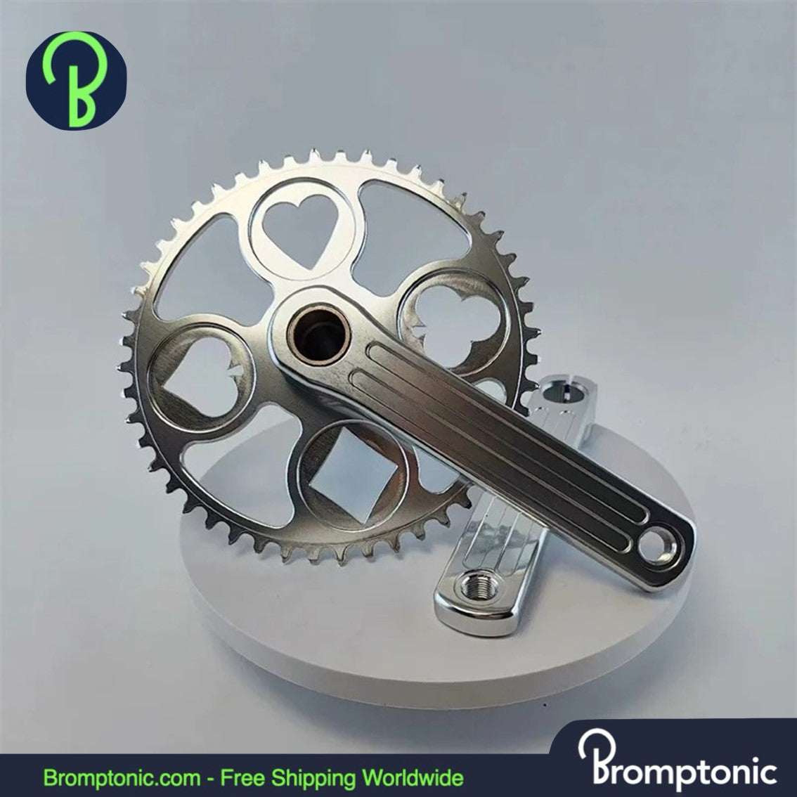 Brompton Aleación de Aluminio 48T 50T Plato Crank for Crankset