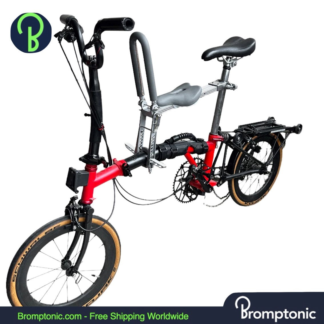 Brompton Kinderzitje 2.0 - Verbeterde versie